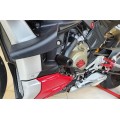 CNC Racing Machined Delrin Frame Slider Kit for the Ducati Streetfighter V4 / S CNC Racing Machined Delrin Frame Slider Kit for the Ducati Streetfighter V4 / S